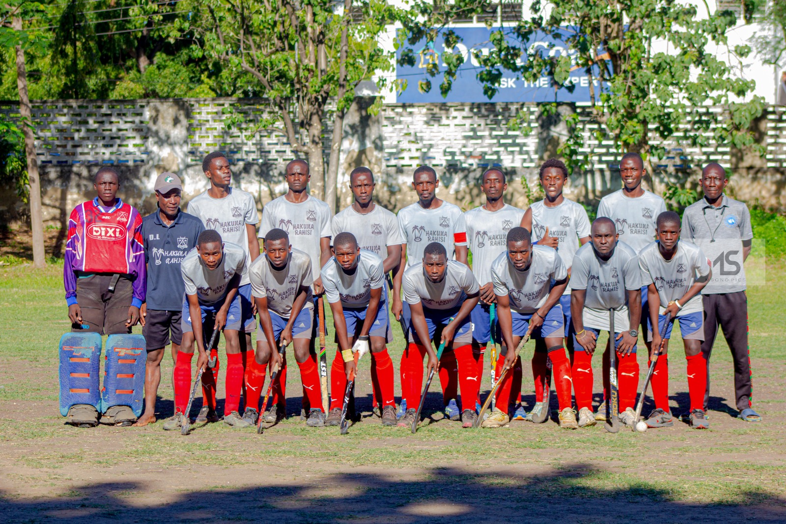 Mombasa West Team Photo on Final MAtch Day